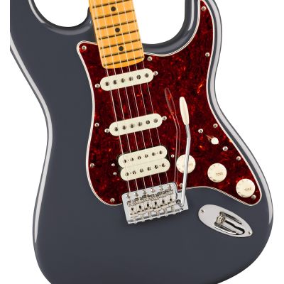 Fender American Professional Classic Stratocaster HSS Faded Black Guitarra Eléctrica