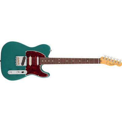 Fender American Professional Classic Telecaster Hotshot SSS RW Faded Sherwood Green Metallic Guitarra Eléctrica
