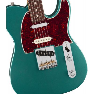 Fender American Professional Classic Telecaster Hotshot SSS RW Faded Sherwood Green Metallic Guitarra Eléctrica