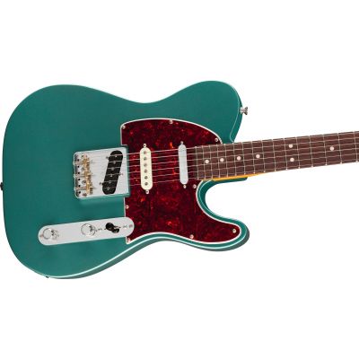 Fender American Professional Classic Telecaster Hotshot SSS RW Faded Sherwood Green Metallic Guitarra Eléctrica