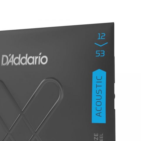 Daddario XTABR1253 80 20 XT Coated Juego Cuerdas Guitarra Acustica