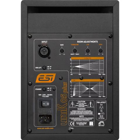 Esi UNIK05+ MONITORES DE ESTDIO 5" TWEETER DE CINTA