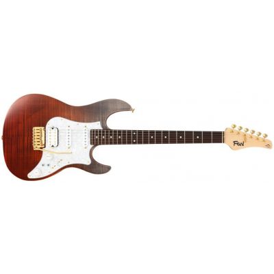 Fujigen Expert Odyssey Ripe Kaki Gradiation Guitarra Eléctrica