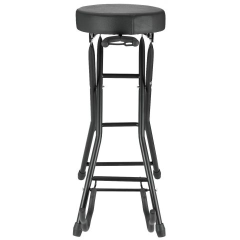 Platinum PSST3 Banqueta plegable Guitarra Con Soporte