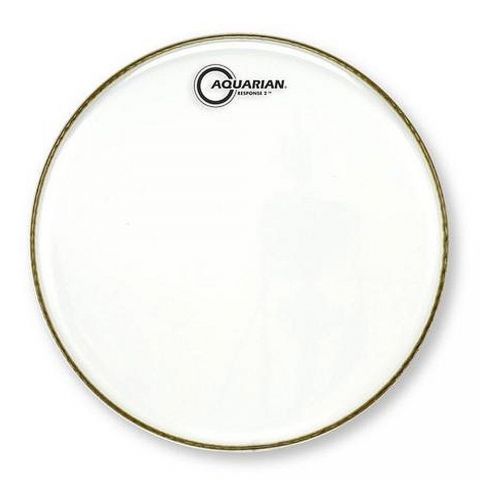 Aquarian RSP210 Parche Batería 2 Capas Transp 10"