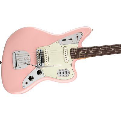 Fender Vintera III Mid 60'S Jaguar RW Shell Pink Guitarra Eléctrica