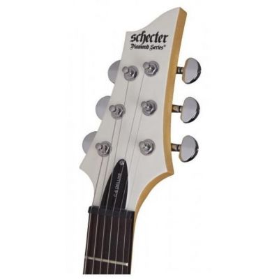 Schecter C6 Deluxe Satin White Guitarra Eléctrica