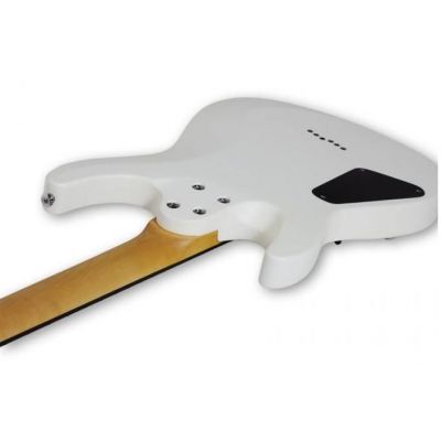 Schecter C6 Deluxe Satin White Guitarra Eléctrica