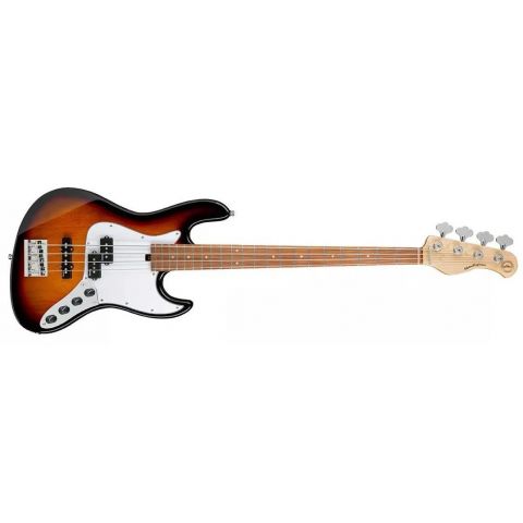 Sadowsky MetroExpress 21 Hybrid P J Morado 4-Cuerdas – Tobacco Burst Transparent