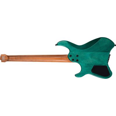 Cort SPACE G6MS SGTQ Guitarra Eléctrica Headless con funda Semi Gloss Turquoise 2