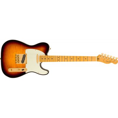 Fender 75TH Anniv American Pro Custom Telecaster 2 Tone Sunburst Guitarra Eléctrica
