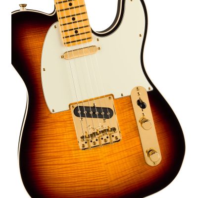 Fender 75TH Anniv American Pro Custom Telecaster 2 Tone Sunburst Guitarra Eléctrica
