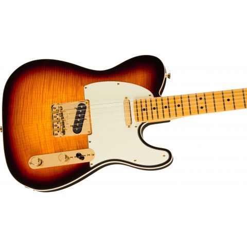 Fender 75TH Anniv American Pro Custom Telecaster 2 Tone Sunburst Guitarra Eléctrica