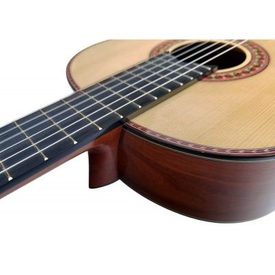 Antonio de Toledo Tomatito Andalucia de Pau Ferro tapa Torrefactada Guitarra Flamenca Negra