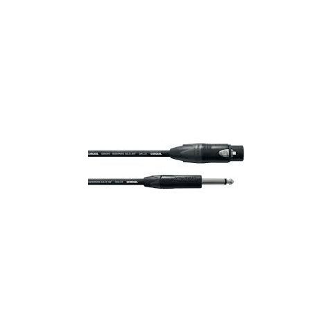 Cordial CPM25FP Jack XLR Mono Hembra 2,5M Cable