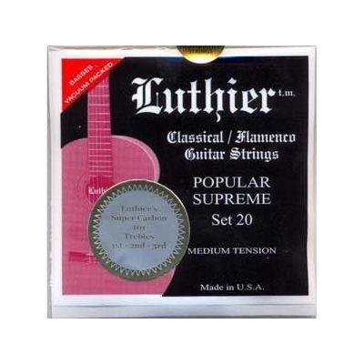 LUTHIER LU-20SC Juego Cuerdas Súper Carbón Clásica
