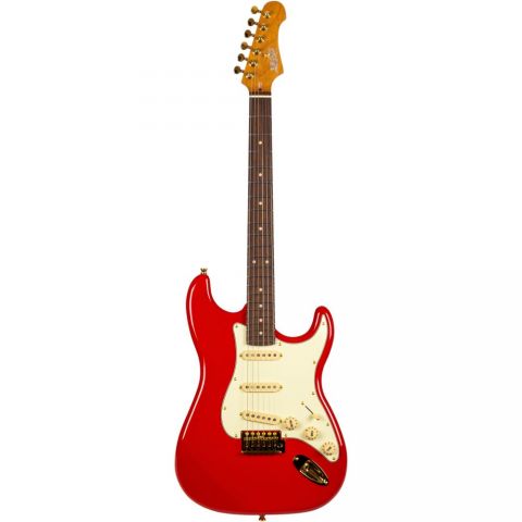 Jet JS380-RDG Red, Gold Hardware Guitarra Eléctrica