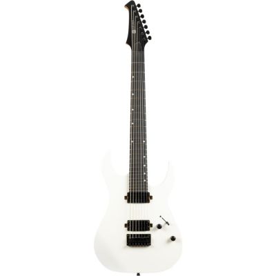 Spira S407-MWH 7 Cuerdas Satin White Guitarra Eléctrica