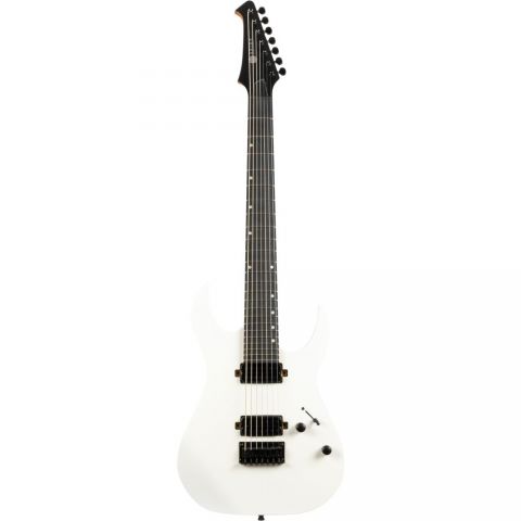 Spira S407-MWH 7 Cuerdas Satin White Guitarra Eléctrica