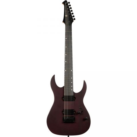 Spira S407-MWR 7 Cuerdas Satin Wine Red Guitarra Eléctrica