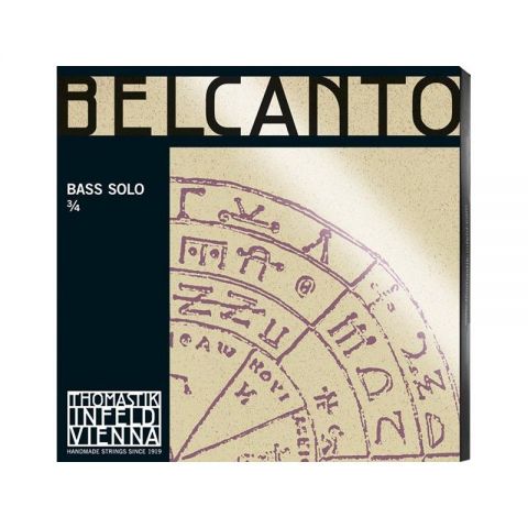 Thomastik Belcanto Soloist Medium 3 4 Juego de cuerdas de contrabajo 