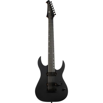 Spira S407-MBK 7 Cuerdas Satin Black Guitarra Eléctrica