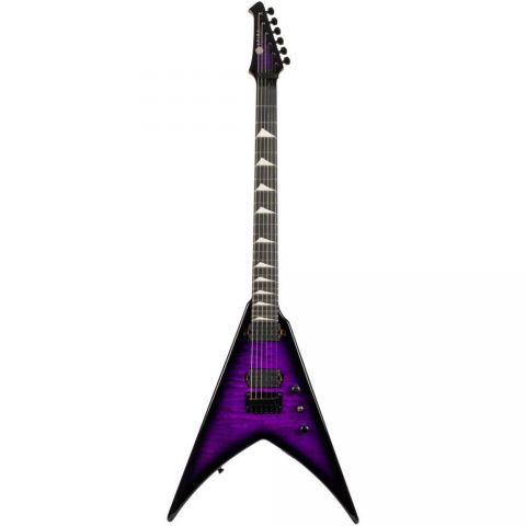 Spira V500-TPPE Transparent Purple Guitarra Eléctrica