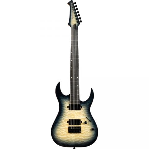 Spira S507-QGYE 7 Cuerdas Transparent Grey Guitarra Eléctrica