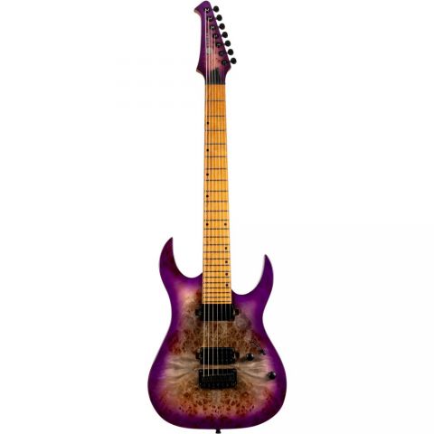 Spira S457-TPP 7 Cuerdas Transparent Purple Guitarra Eléctrica