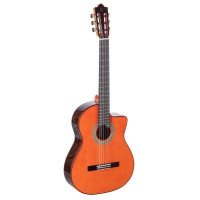 Admira Lucia Cutway Fishman Guitarra Flamenca Serie Roja