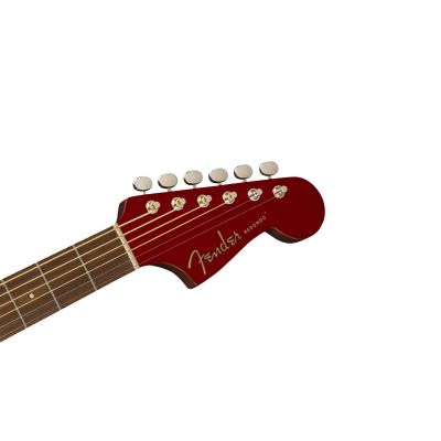 Fender Redondo Player, Walnut Fingerboard, White Pickguard, Candy Apple Red