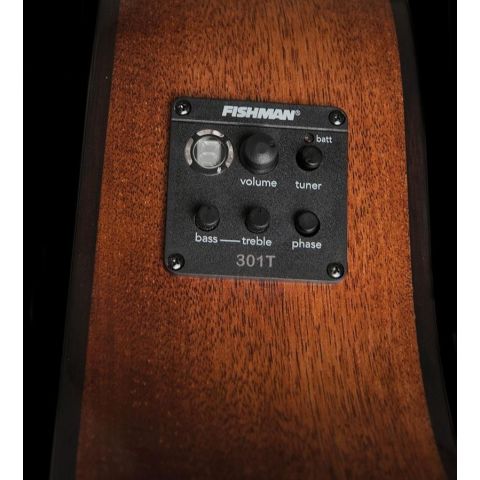 Washburn Wlo12Se Woodline Mahogany Guitarra Electroacústica