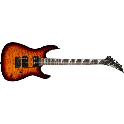 Jackson Dinky JS20 2PT Transparent Tobacco Burst Guitarra Eléctrica