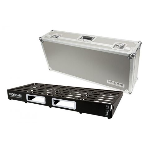 RockBoard QUAD 4.3 Pedalera con Flight Case