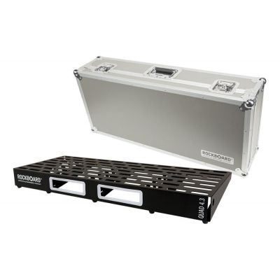 RockBoard QUAD 4.3 Pedalera con Flight Case