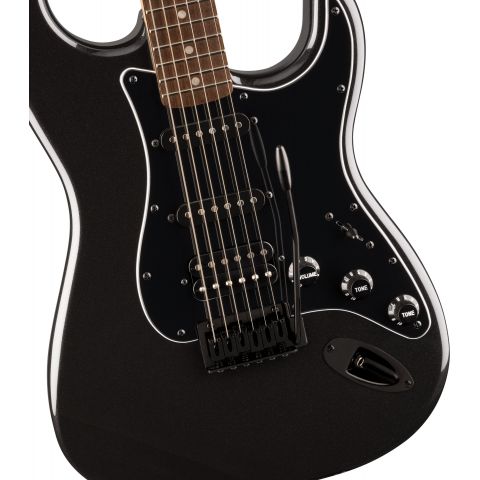 Squier FSR Affinity Series Stratocaster HSS  Metallic Black Guitarra Eléctrica
