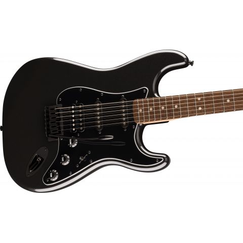 Squier FSR Affinity Series Stratocaster HSS  Metallic Black Guitarra Eléctrica