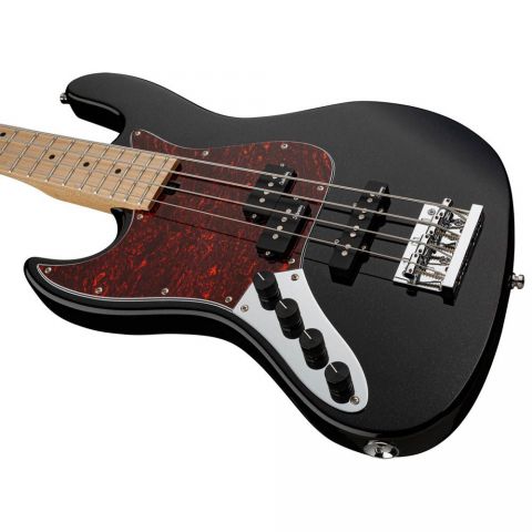 Sadowsky MetroExpress 21 Fret Hybrid PJ Maple 4 Zurdo Solid Black High Polish Bajo Eléctrico