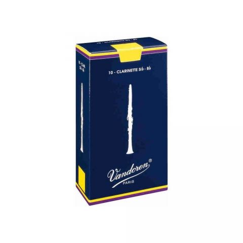 VANDOREN CR1025 CAÑAS CLARINETE SIB Nº 2 1 2  ( CAJA 10 UNID. )