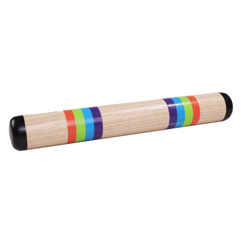 Ritmo Palo de Lluvia de madera