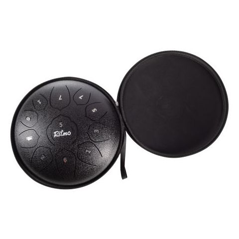 Ritmo Tongue Drum 10" Negro 11 Notas