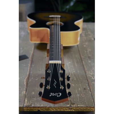 Cort Core-OC Maple BBSG con Funda Brown Burst Top Semi Gloss 