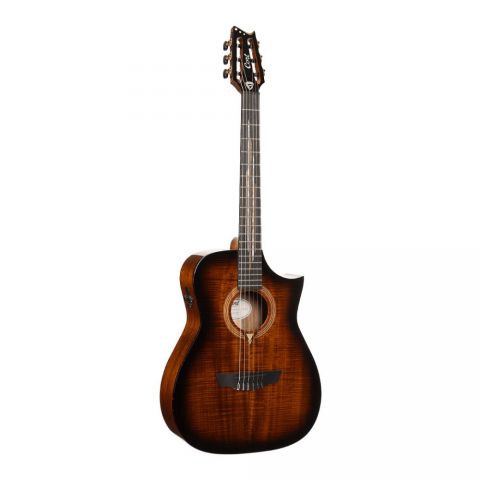 Cort Luxe Nylon II BKB Guitarra Frank Gambale Signature