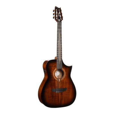 Cort Luxe Nylon II BKB Guitarra Frank Gambale Signature