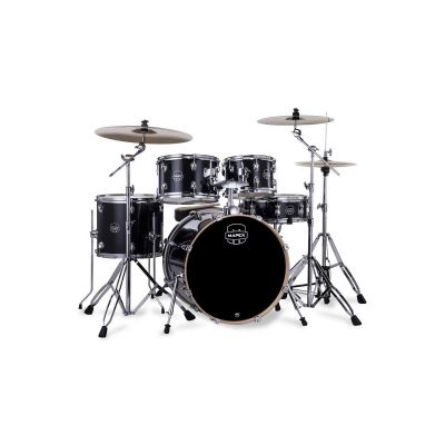 Mapex VE5045FTCVH Venus Batería Acústica 20" Black Galaxy Sparkle con Herrajes y Platos