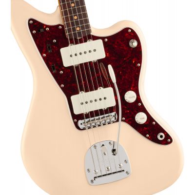 Fender Vintera III Mid 60S Jazzmaster RW Olympic White Guitarra Eléctrica