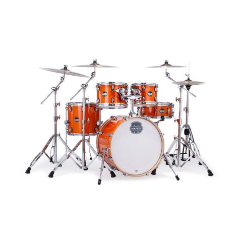 Mapex Mars Studio Batería Acústica 20" Glossy Ambe