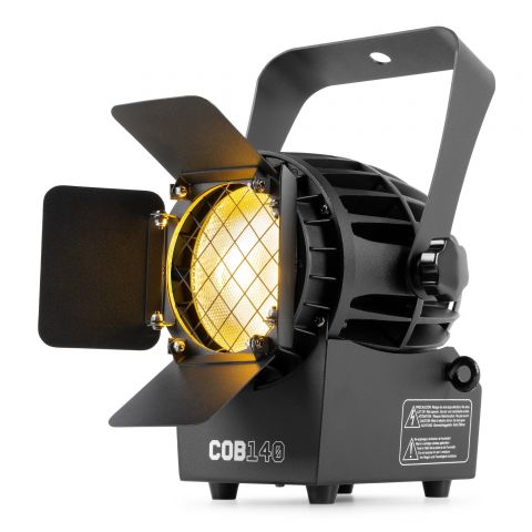 Beamz COB140 Spot WW CW con Barndoor