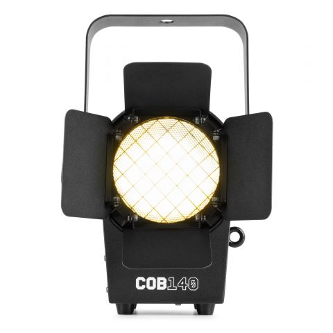Beamz COB140 Spot WW CW con Barndoor