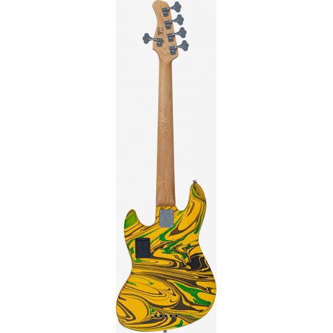 Sire Marcus Miller V7 ALDER-5 New Gen Bajo Eléctrico 5 cuerdas Yellow Swirl